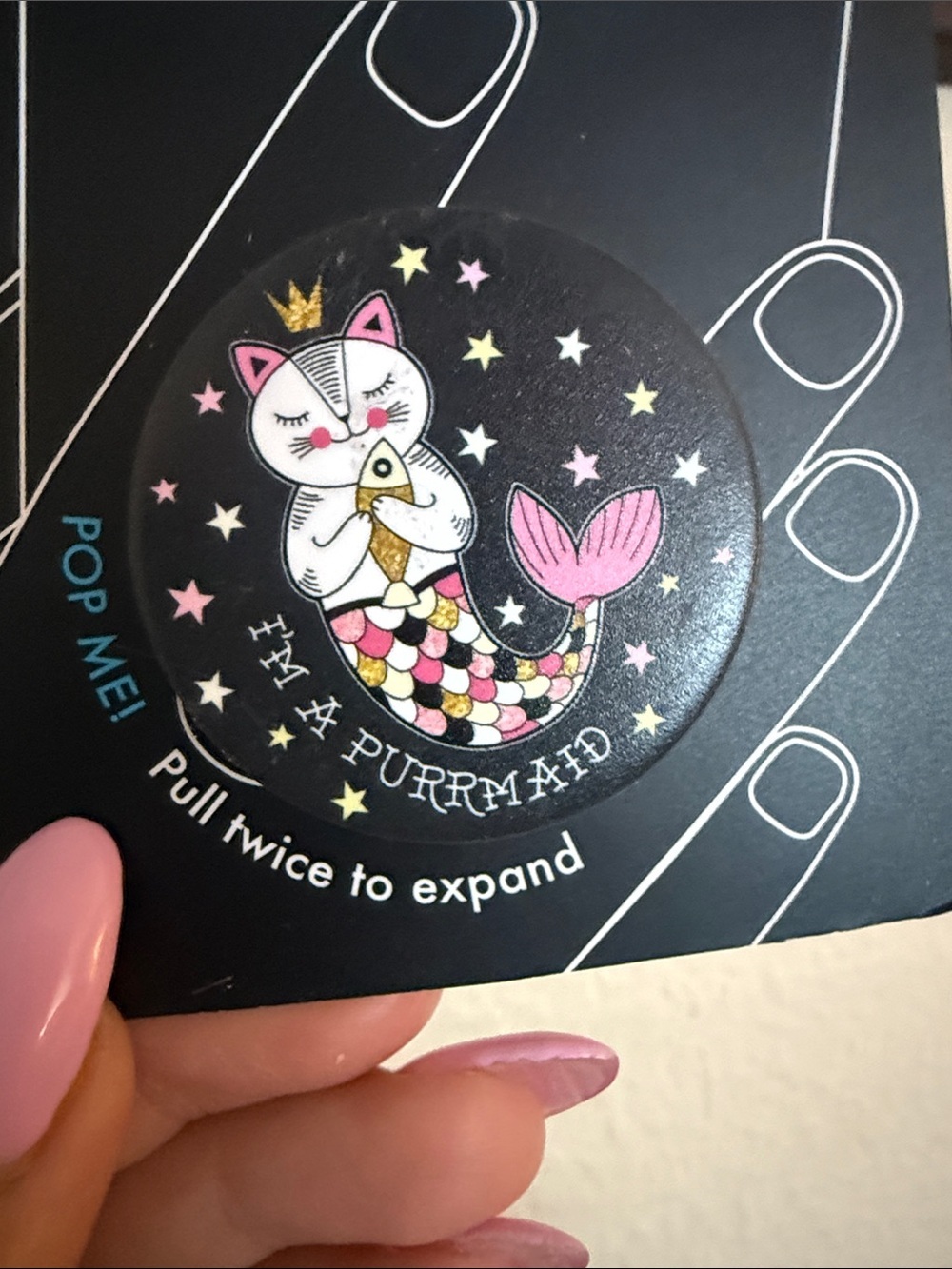 NWT 🏷️|POPSOCKETS| I’M A PURRMAID POPSOCKET - Picture 2 of 4